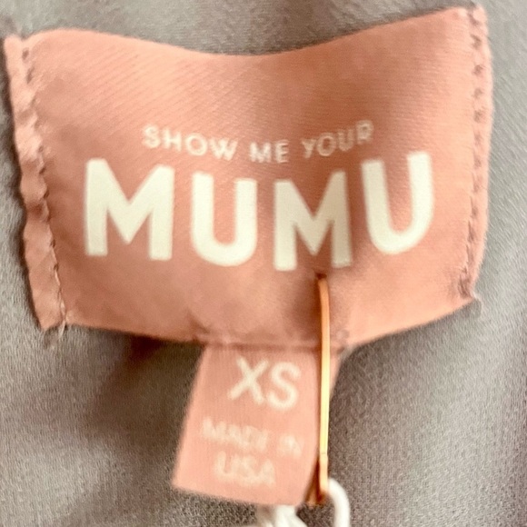 Show Me Your Mumu Gray Dress Jess Size XS - Picture 9 of 11